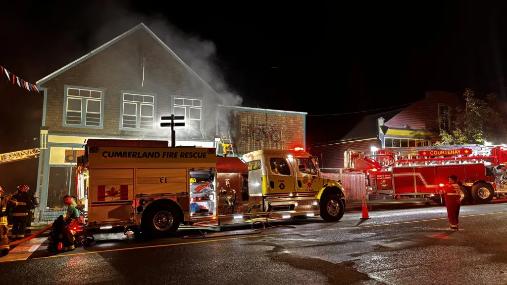 Revered building in Cumberland damaged by fire: 10 people displaced, firefighter hurt