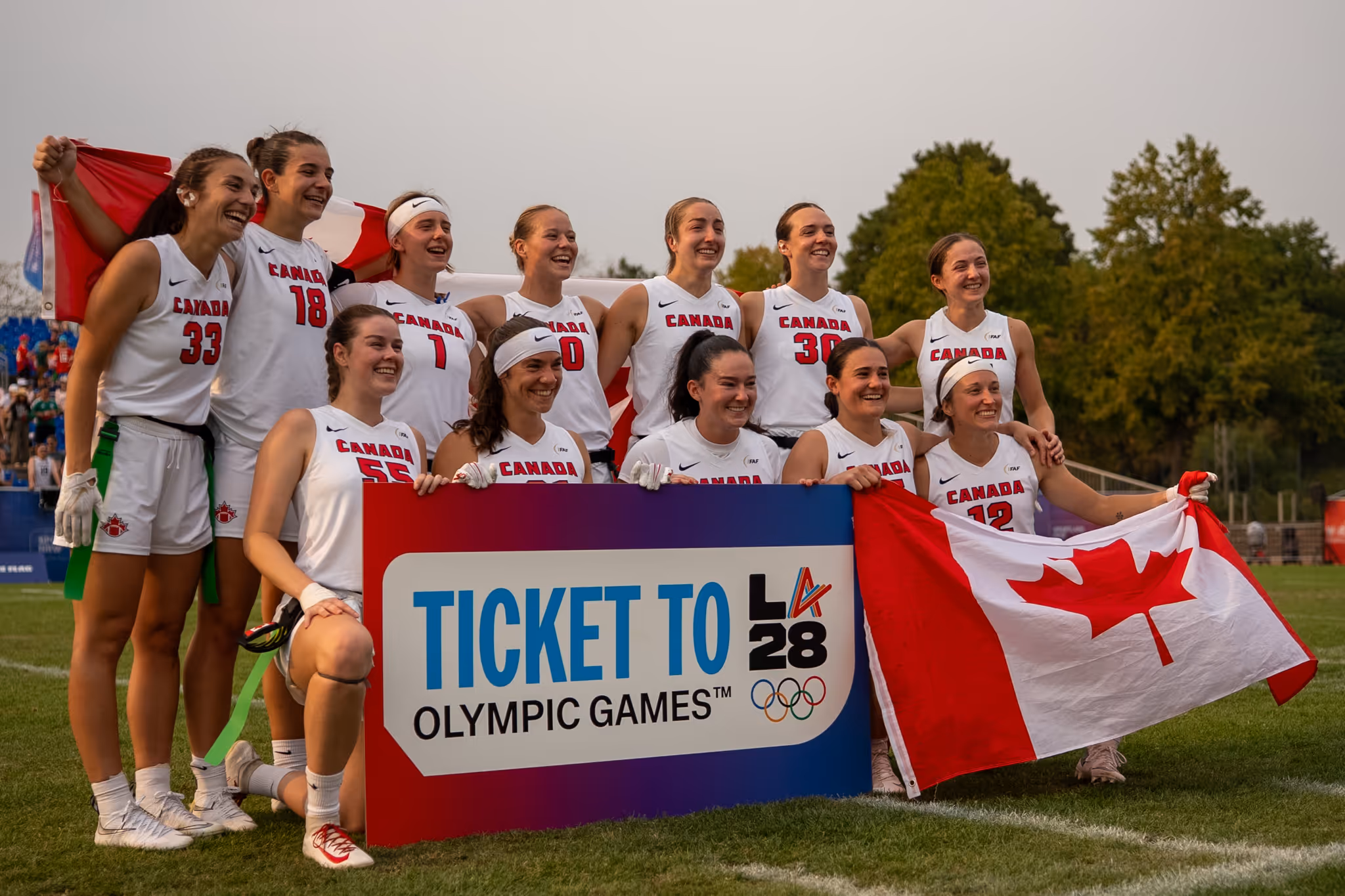 Canada crowned world champions after upsetting USA in flag football