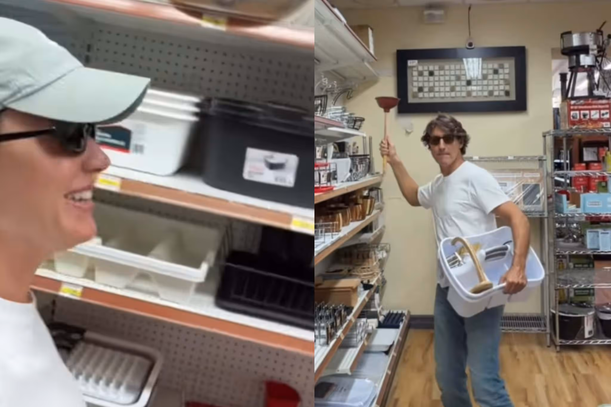 Justin Trudeau caught dancing in a Home Hardware in Canada with Katy Perry