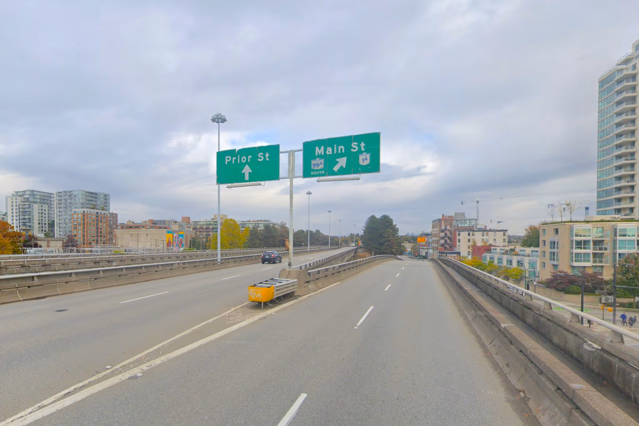 Georgia Viaduct's Main Street exit to close for three months for construction